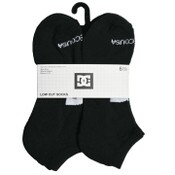 Wholesale - 6pk DC MENS OVERSIZED LOGO HC LOW CUT SOCKS SIZE 10-13, UPC: 193159106164